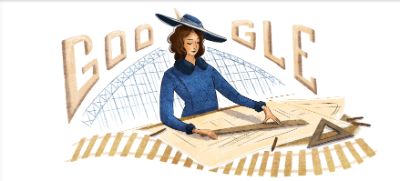 Google ha dedicado el doodle de su página principal en Chile, Argentina y Perú a la ingeniera U. de Chile Justicia Espada.