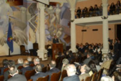 El Salón de Honor volvió a recibir a la comunidad universitaria en un nuevo aniversario.  