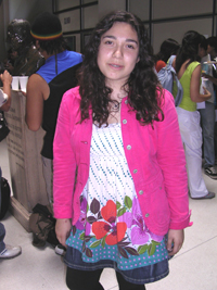 Natalia del Pino del Colegio Fernández León, San Antonio (V Región).