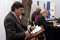 El Director del IEI, Prof. José Morandé, agradeció a los asistentes. 