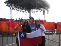 Claudia Bustos y María de Los Ángeles Solari participaron, junto a miles de jóvenes de todo el mundo, en el XXIII Encuentro Juvenil con el Santo Padre.