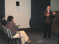 Las autoridades de la Universidad de Córdoba, Dr. José Luis Ayuso y Dr. Miguel Angel Herrera.  