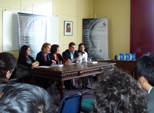 La presentación de las actas tuvo un gran marco de público proveniente de nuestra Facultad y de otras casas de estudios que participaron en el Congreso del 2007