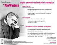 El Seminario "Aby Warburg: origen y devenir del método iconológico", se desarrollará entre el 5 y el 8 de octubre en la sede Las Encinas de la Facultad de Artes.