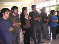 La Feria del Libro fue recibida con gran interés por parte de la comunidad universitaria.