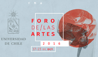 El Foro de las Artes 2016 se realizará entre el 17 y el 23 de octubre, reuniendo actividades abiertas a todo público y gratuitas en distintos espacios tanto universitarios como externos.