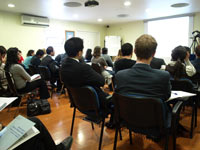 Público asistente a la videoconferencia