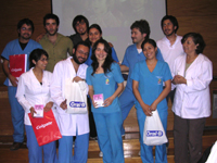 Segundo Lugar: Felipe López, José Miguel López, Karin Martínez, Magdalena Matamala, David Menares, Angélica Michea, Diego Morales, Víctor Morgado, Daniel Negrete y Katherine Nain.