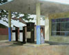 Wang Yin, Gas Station, Oil on canvas, 120&times;150cm, 2009