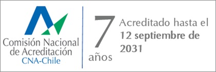 Acreditado por CNA-Chile por 7 años hasta septiembre 2031