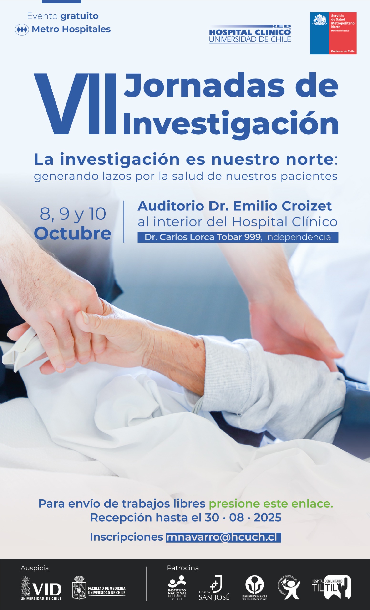 VII Jornadas de Investigación Hospital Clínico Universidad de Chile
