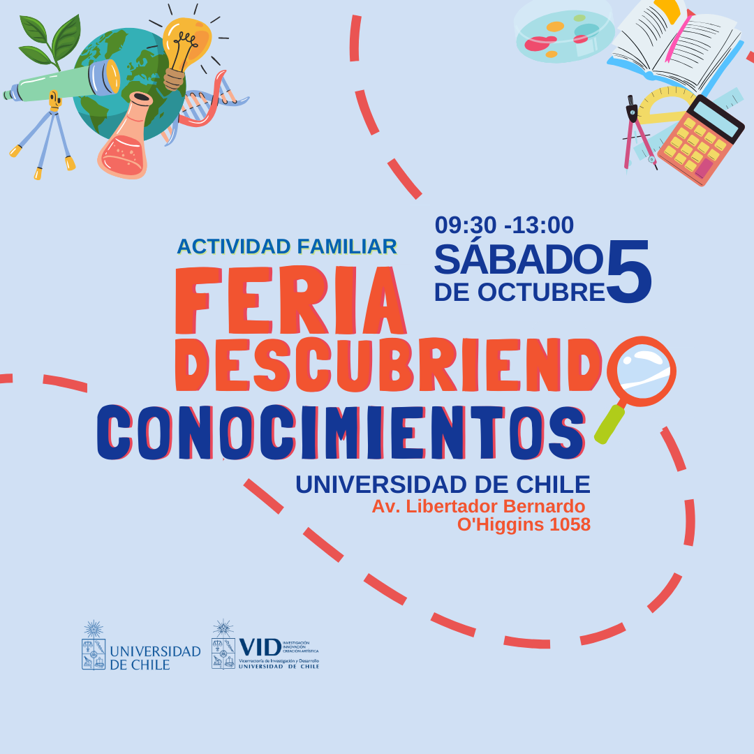 Afiche Feria Descubriendo Conocimientos