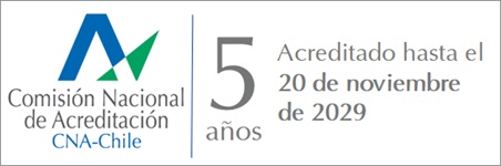 Acreditado por CNA-Chile por 5 años hasta noviembre 2029