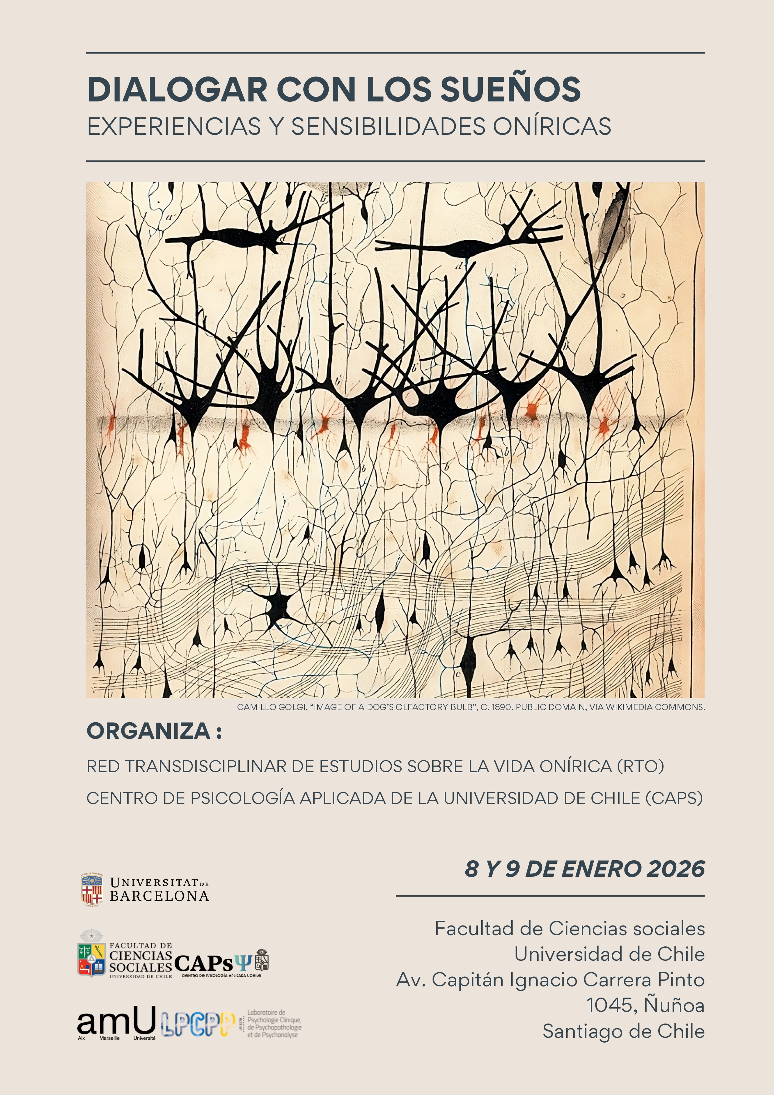 Seminario “Dialogar con los sueños. Experiencias y sensibilidades oníricas”.