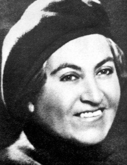 Retrato de Gabriela Mistral