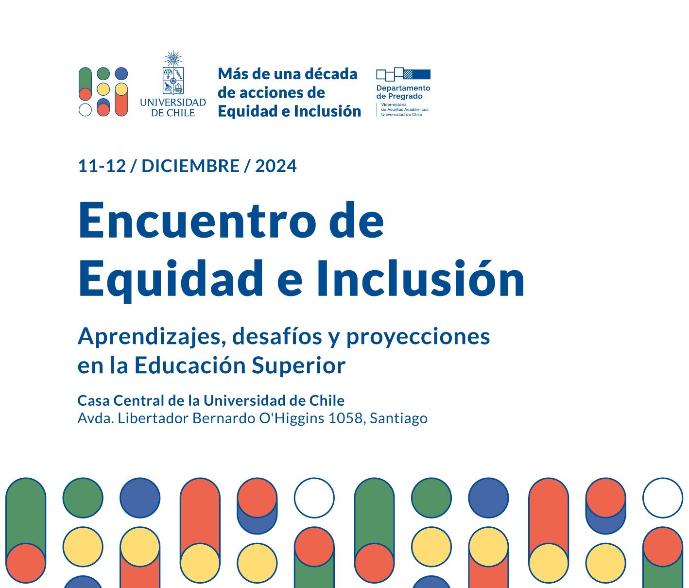 Afiche Encuentro Equidad e Inclusión