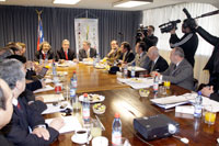 Encuentro con el Consorcio de Universidades del Estado de Chile, julio 2009.